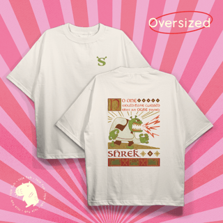Camiseta Oversized Shrek