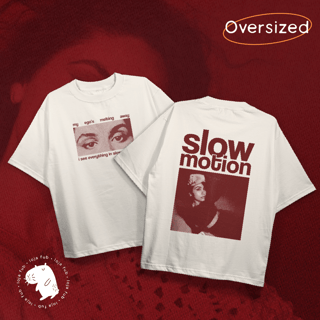 Camiseta Oversized Slow Motion