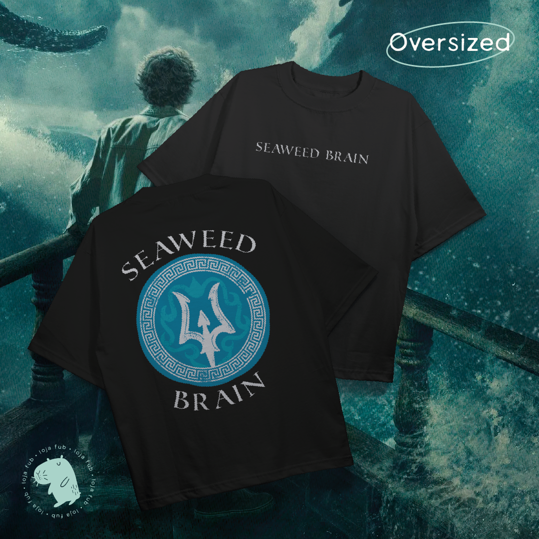 Camiseta Oversized Seaweed Brain