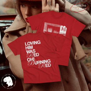 Camiseta Burning Red