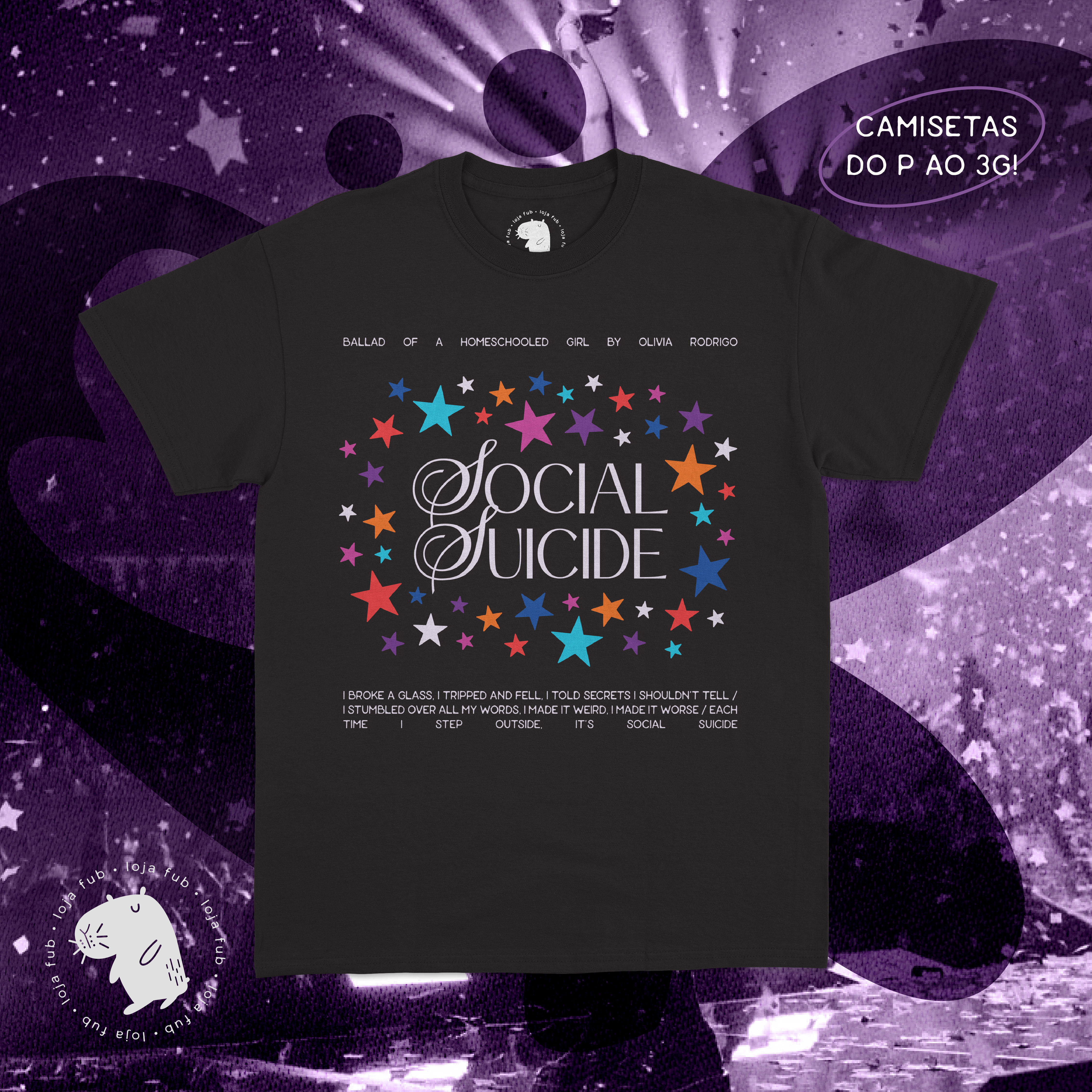 Camiseta Social Suicide