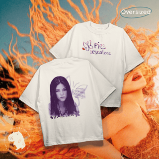 Camiseta Oversized Pies Descalzos