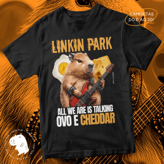 Camiseta Capivara Ovo e Cheddar