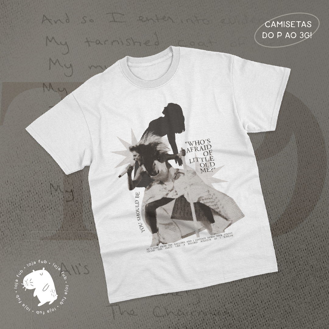 Camiseta Whos Afraid Branco