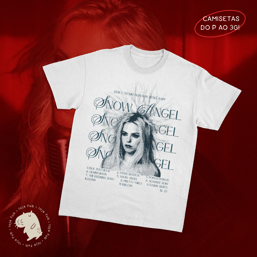 Camiseta Snow Angel Branca