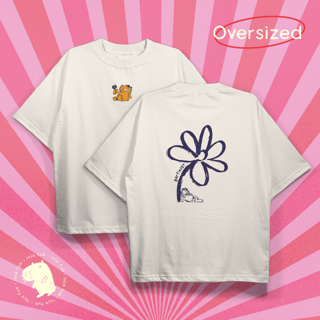 Camiseta Oversized Garfield