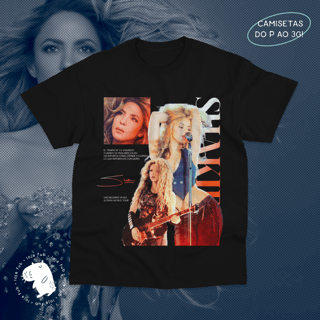 Camiseta Shakira Preto