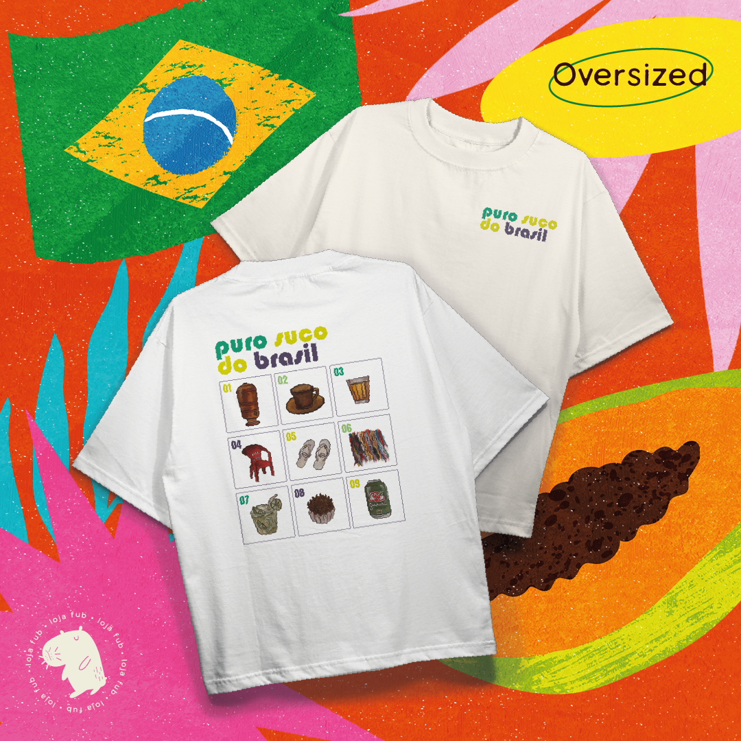 Camiseta Oversized Brasilidades