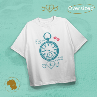 Camiseta Oversized 15 Minutes