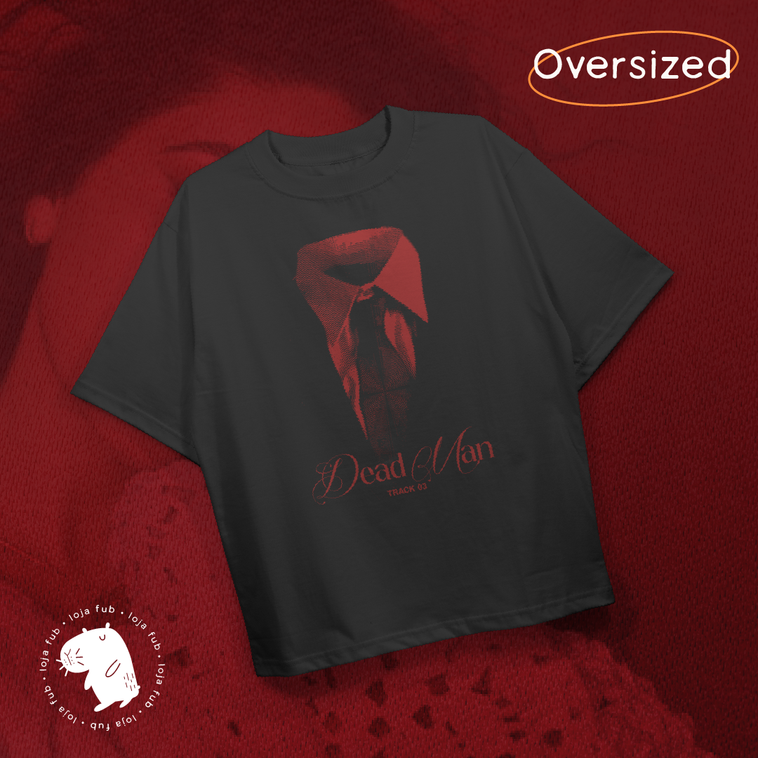 Camiseta Oversized Dead Man