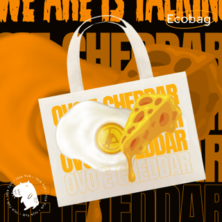 Ecobag Ovo e Cheddar