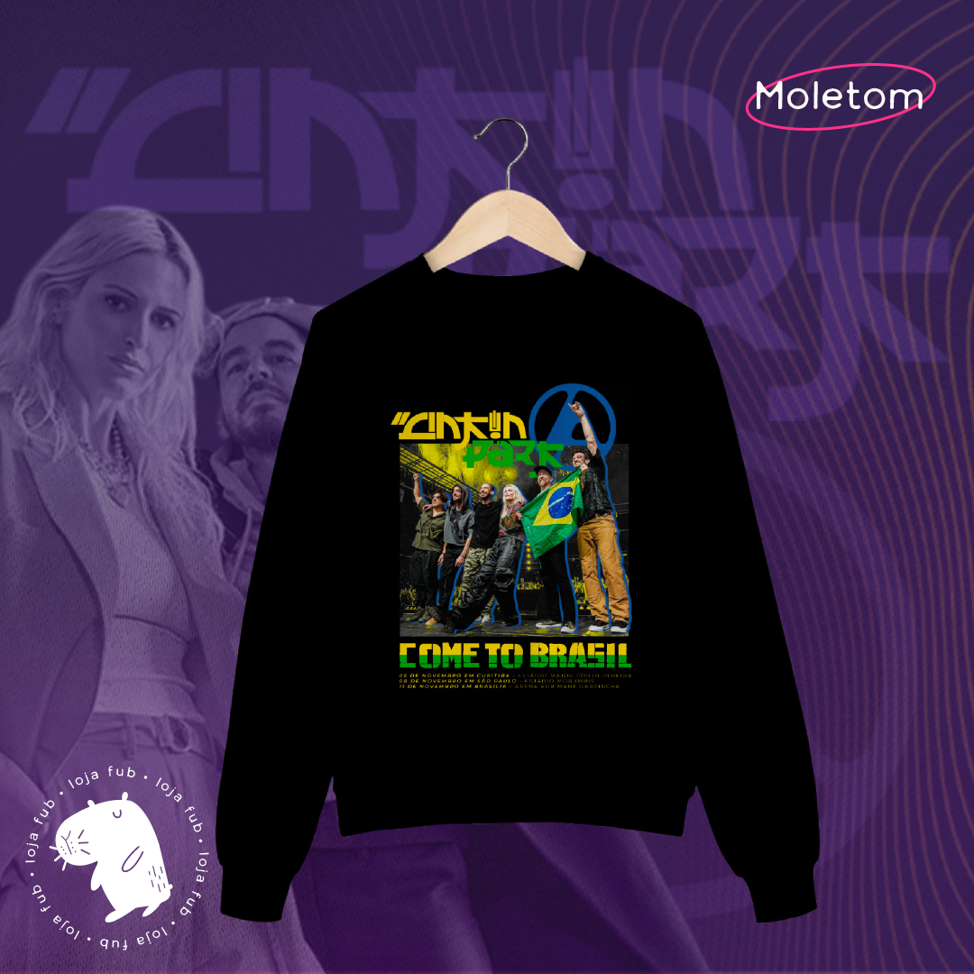 Moletom Come to Brasil