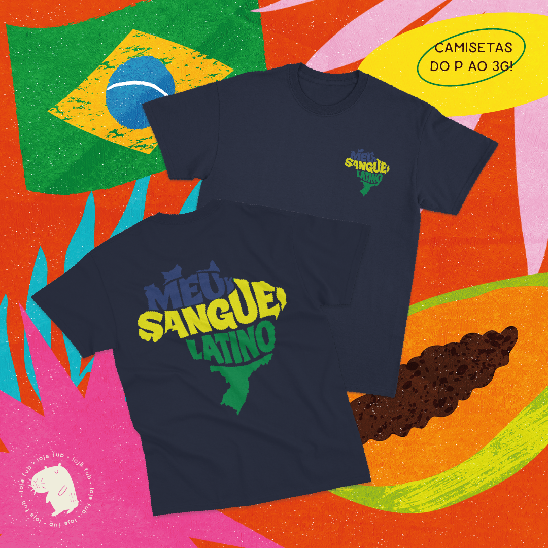 Camiseta Sangue Latino