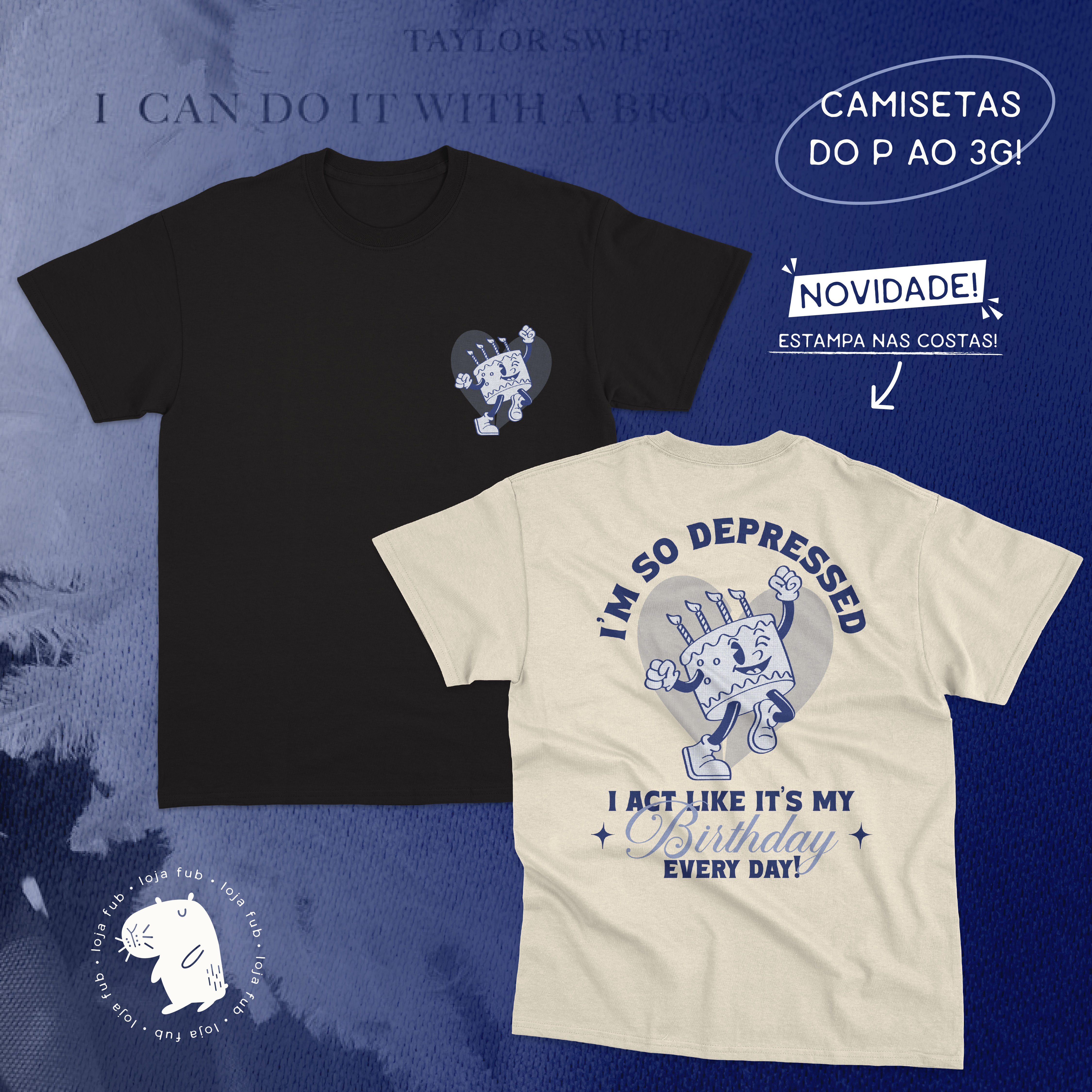 Camiseta I Can Do It With a Broken Heart