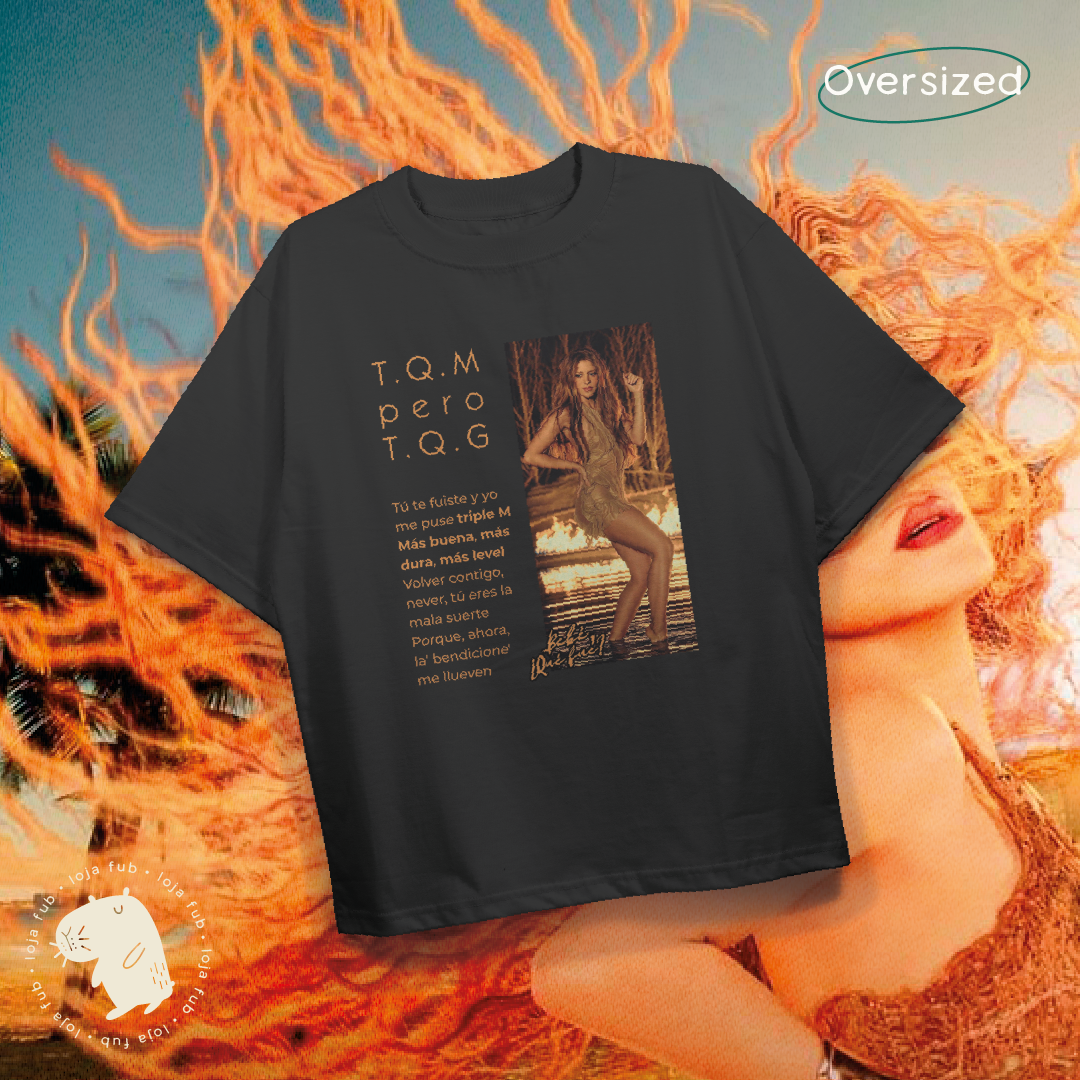 Camiseta Oversized TQG