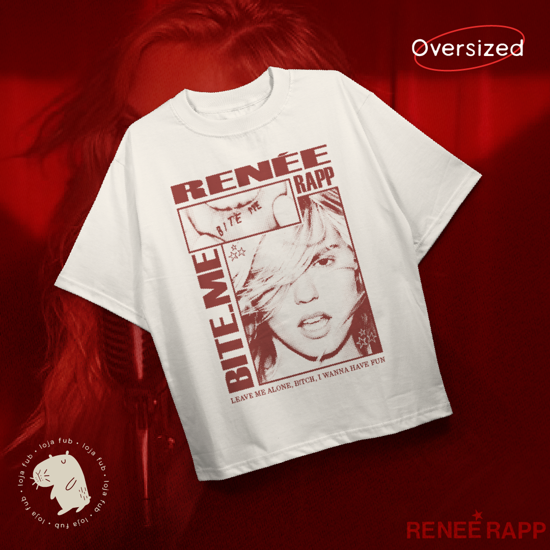 Camiseta Oversized Bite Me