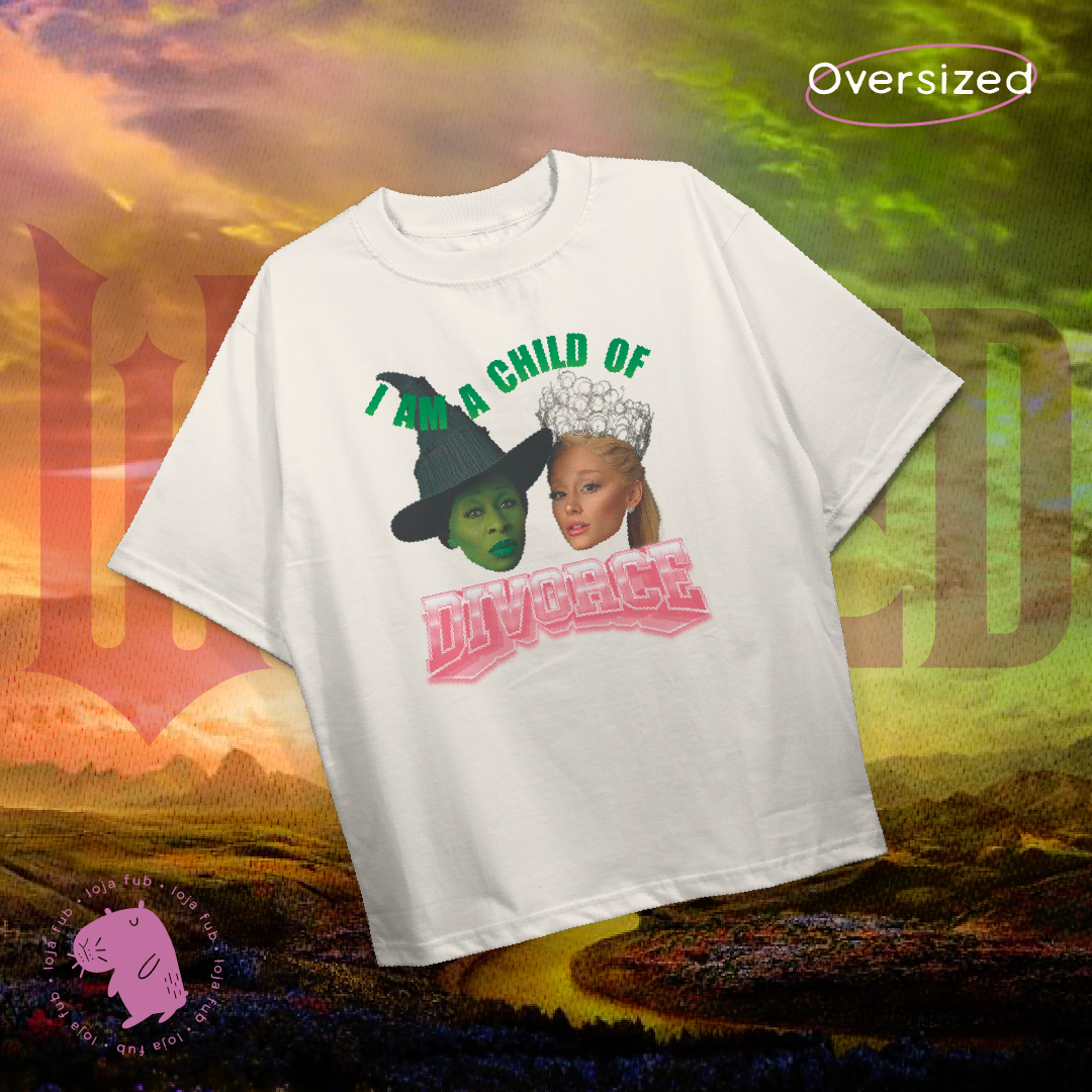 Camiseta Oversized Gelphie