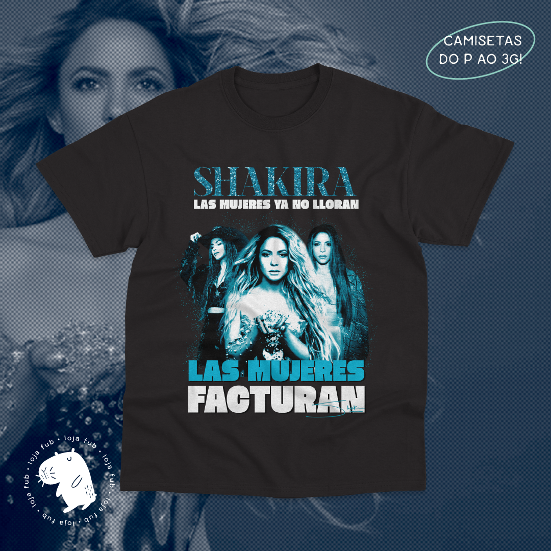Camiseta Las Mujeres Facturan Azul