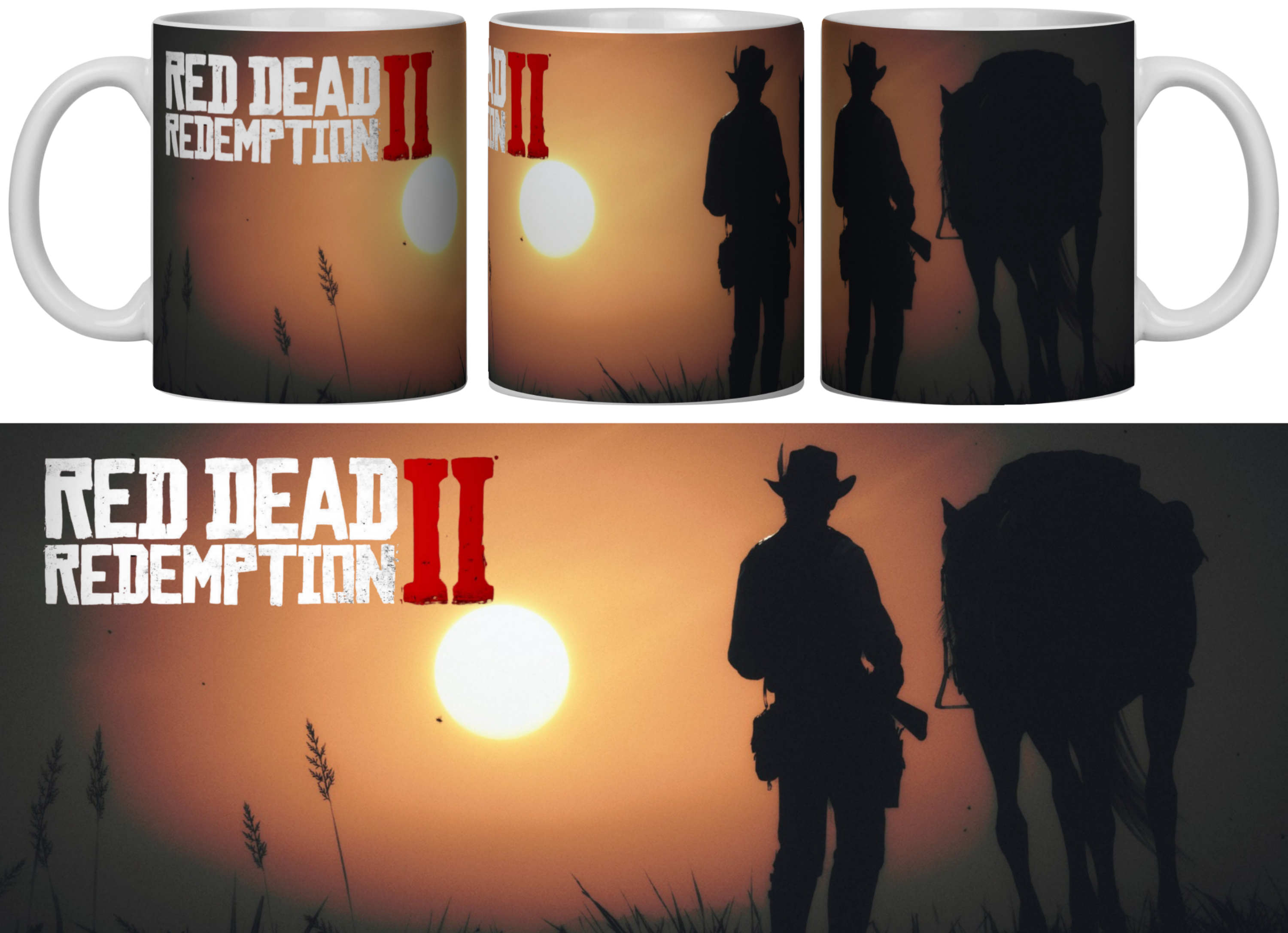 RDR II Caneca p/ nome 27