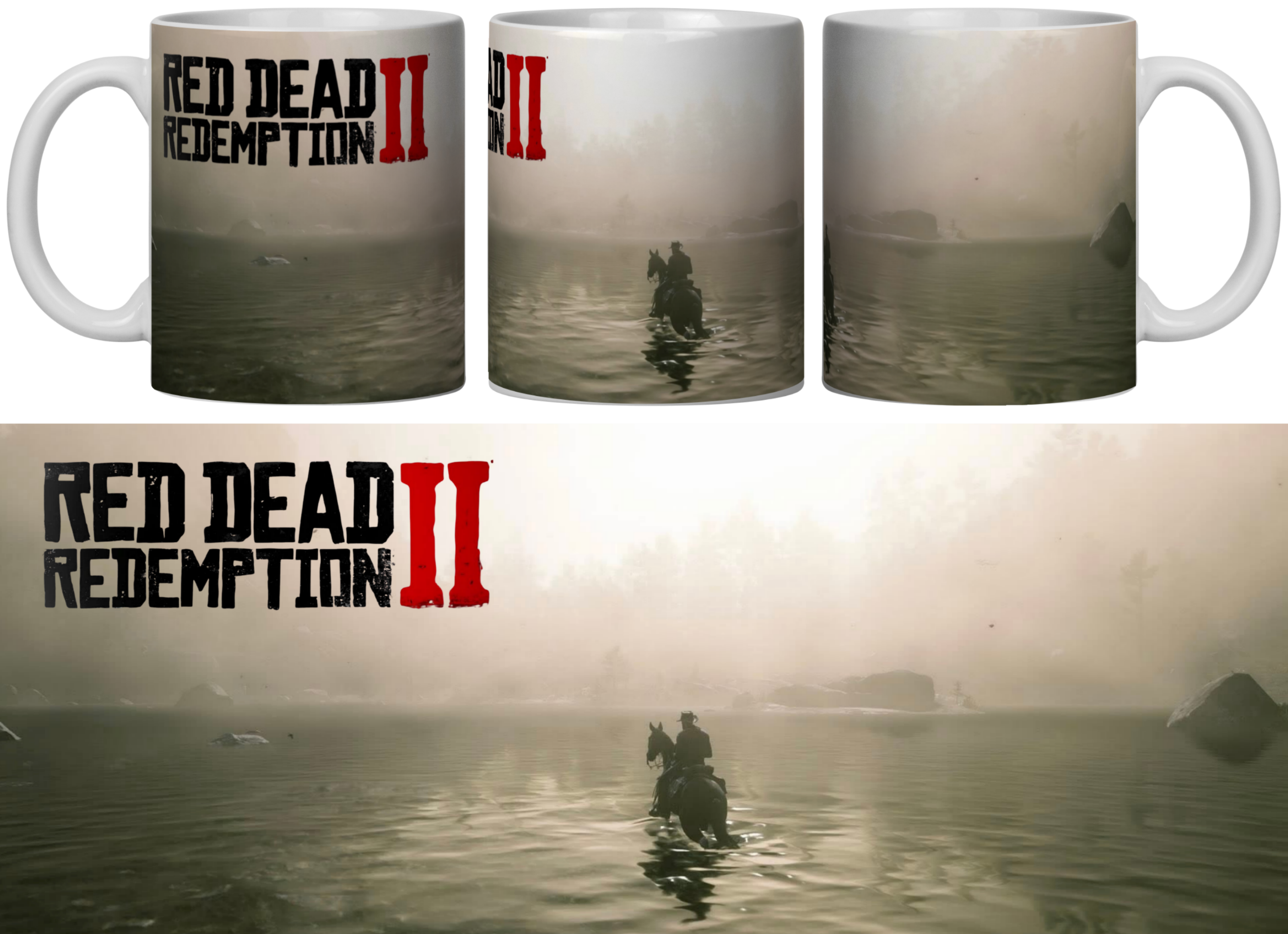 RDR II Caneca p/ nome 37