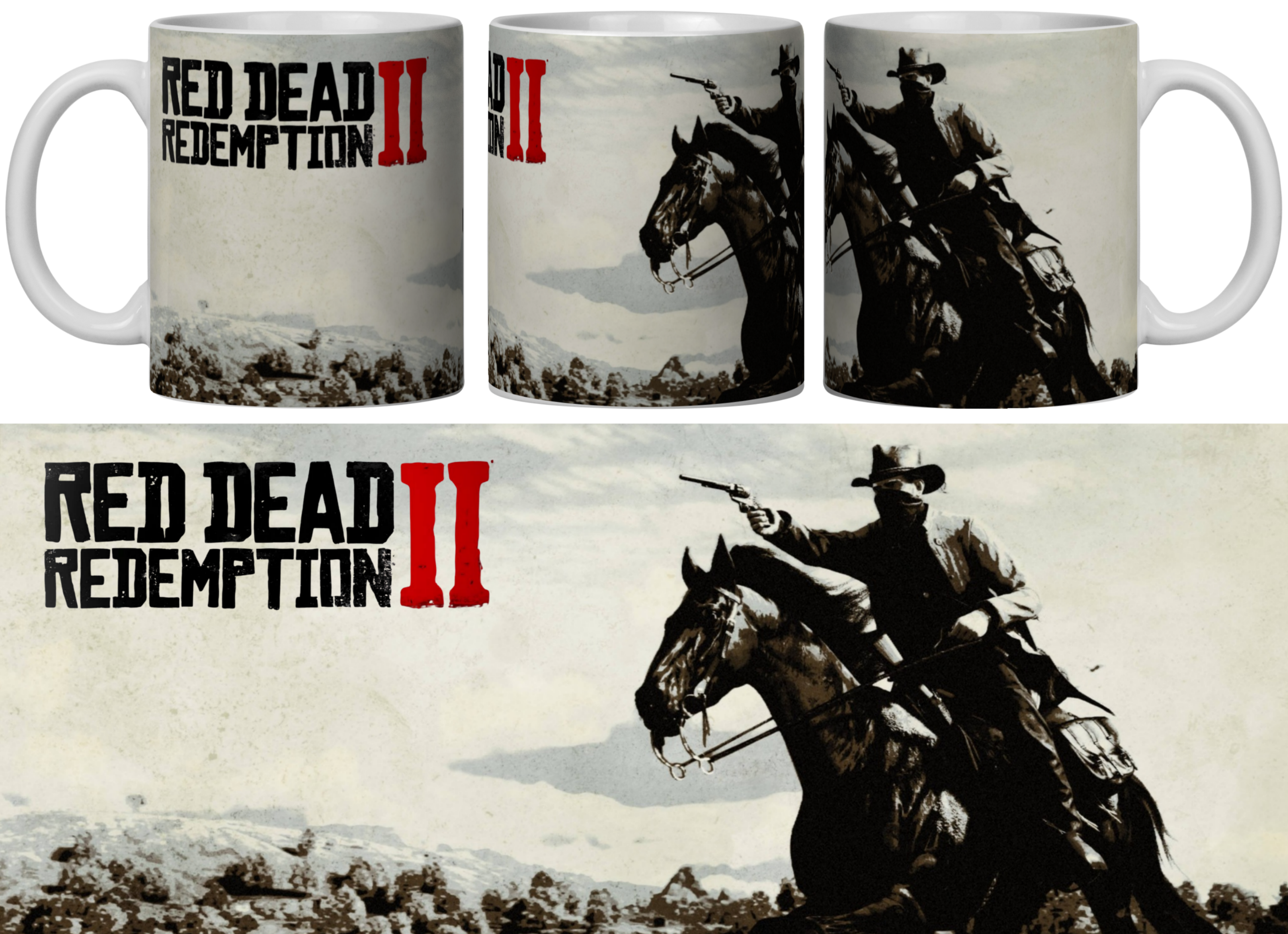 RDR II Caneca p/ nome 31