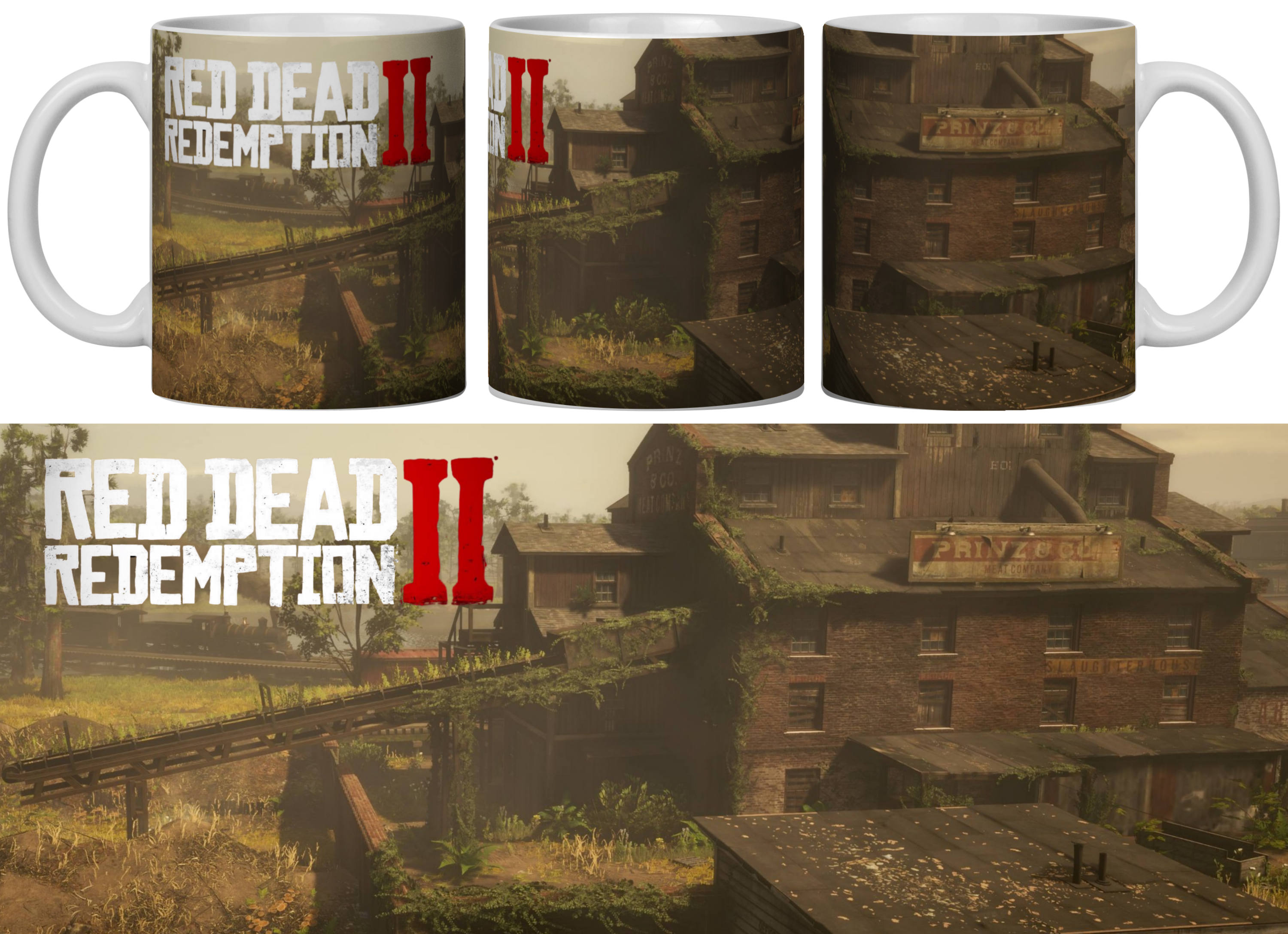 RDR II Caneca p/ nome 26