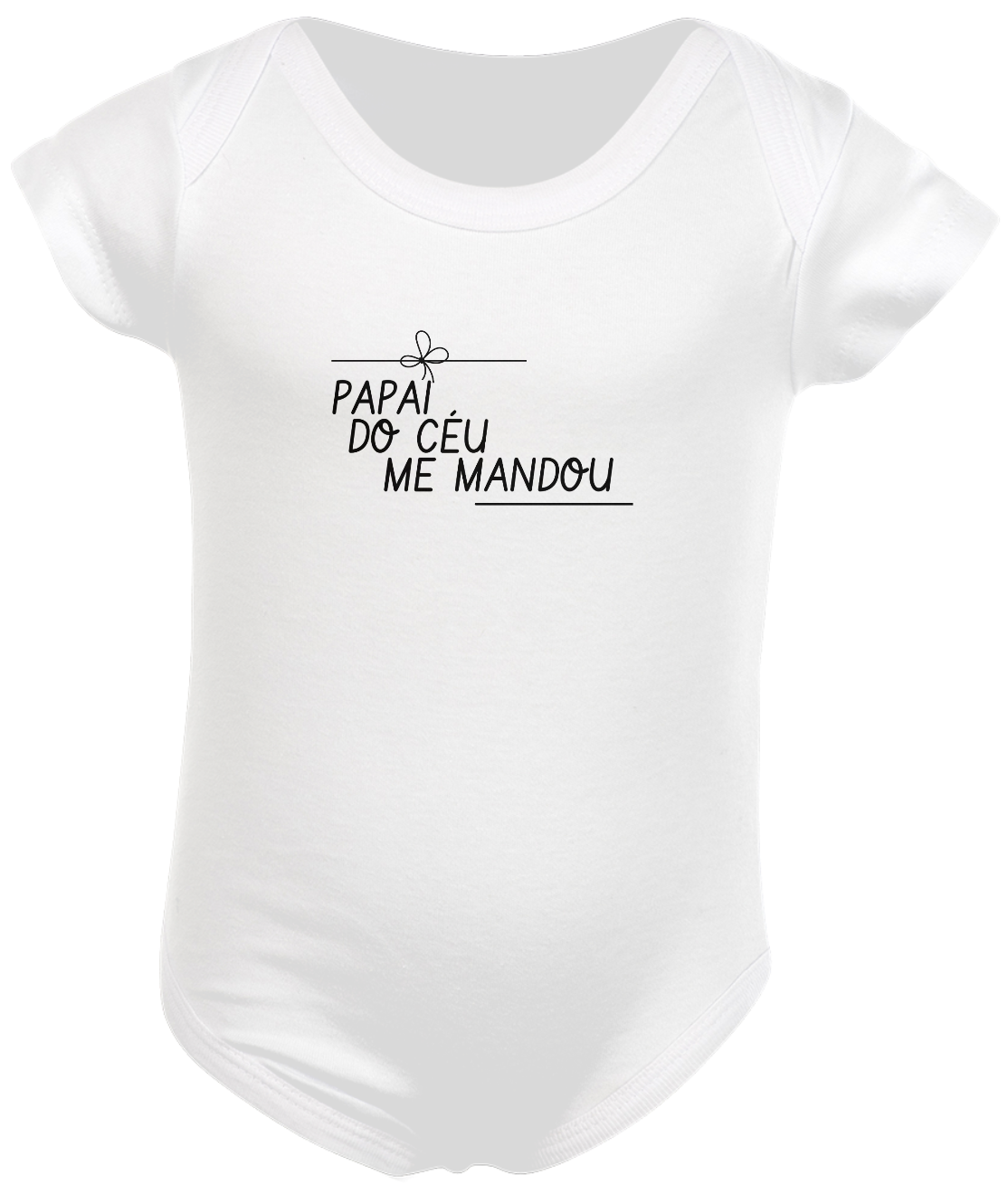 Nome do produto: Body Infantil Papai do céu