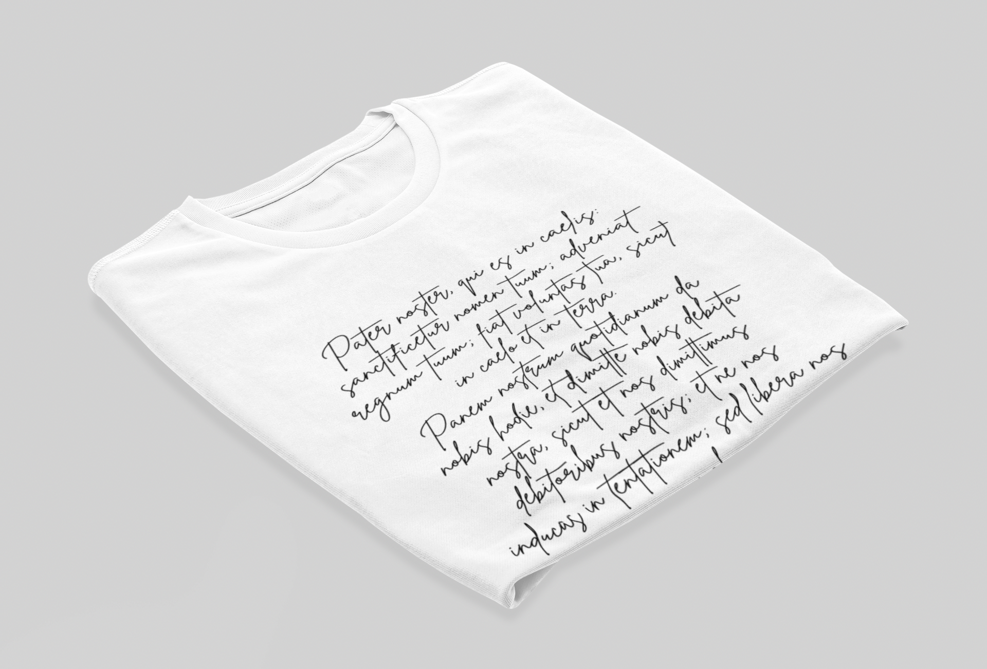 Nome do produto: Camiseta Pai Nosso