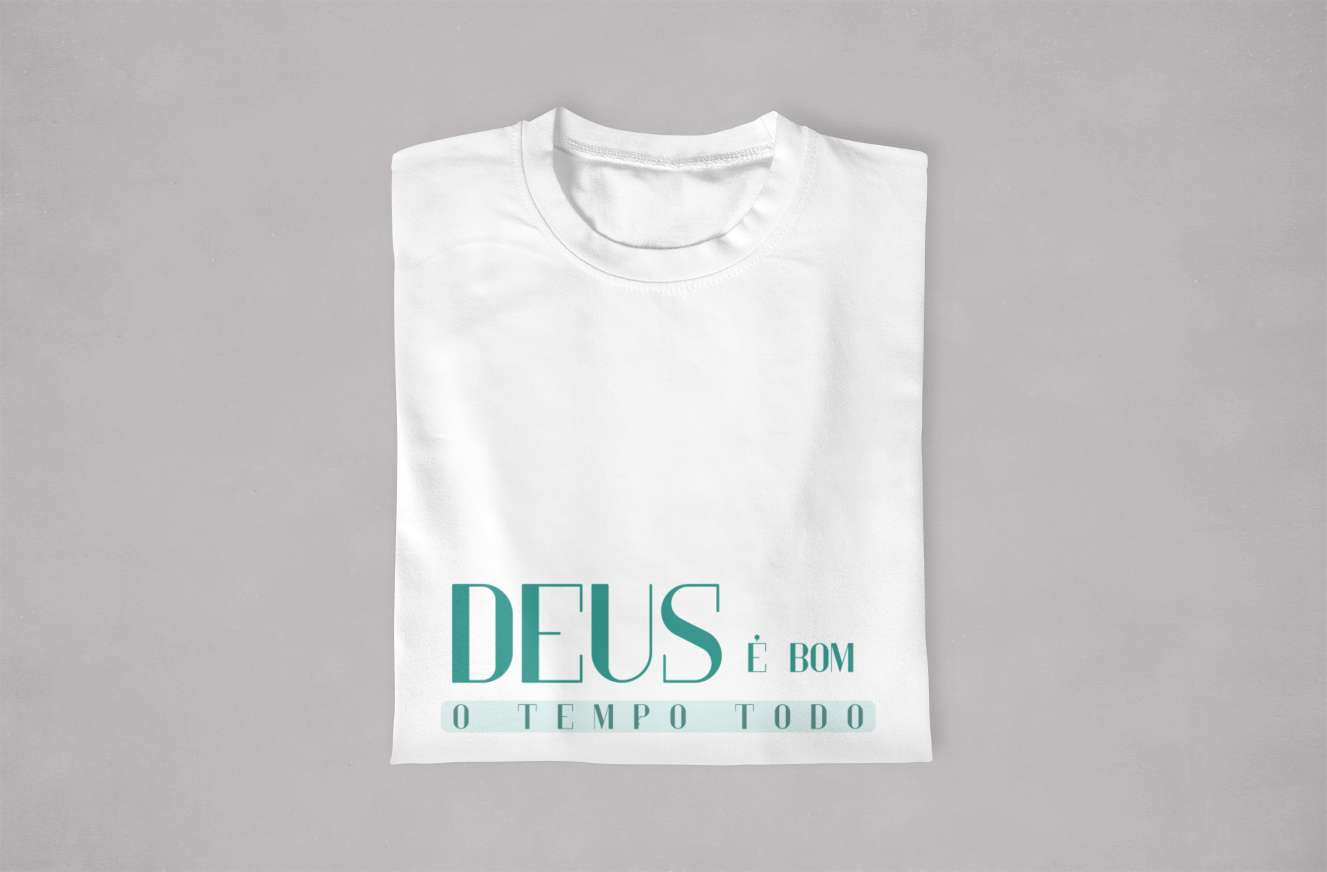 Nome do produto: Babylook Deus é bom