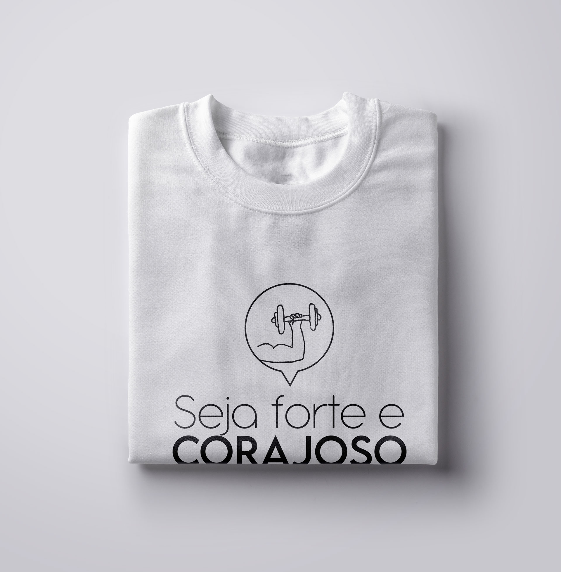 Nome do produto: Seja forte e corajoso