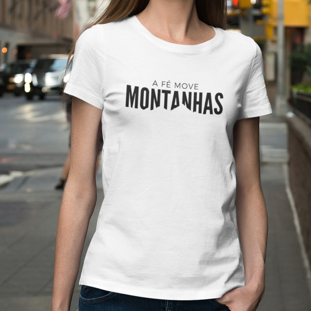 Nome do produto: A fé move montanhas - versão 1