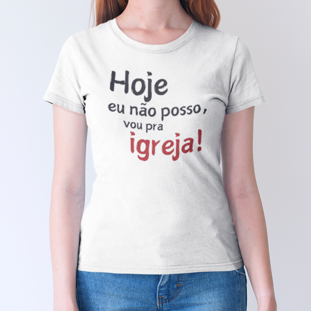 Hoje eu não posso...