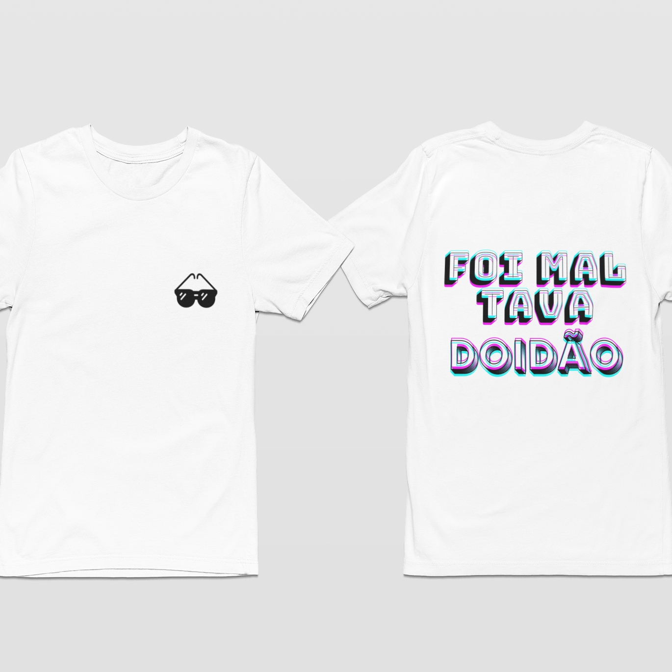 Nome do produto: Oversize - OFF WHITE/BRANCO - Foi mal estava doidão