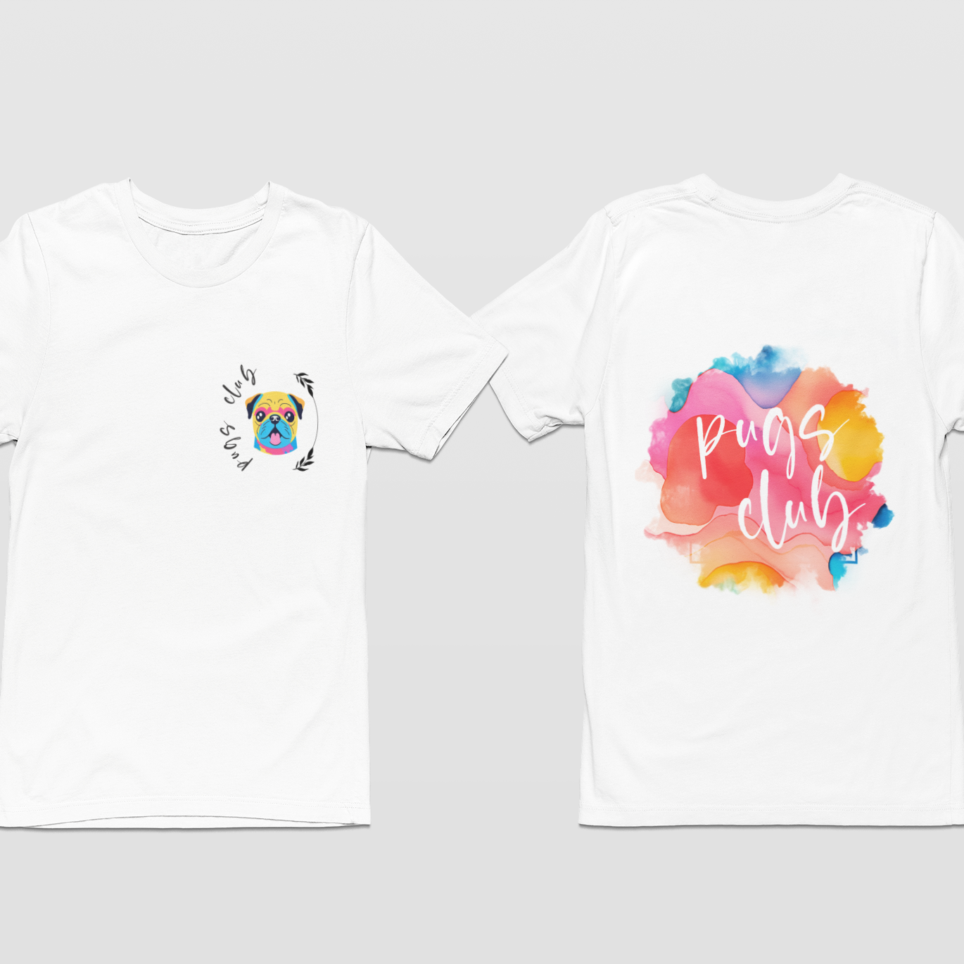 Nome do produto: Oversized - OFF WHITE/BRANCO - Pugs club