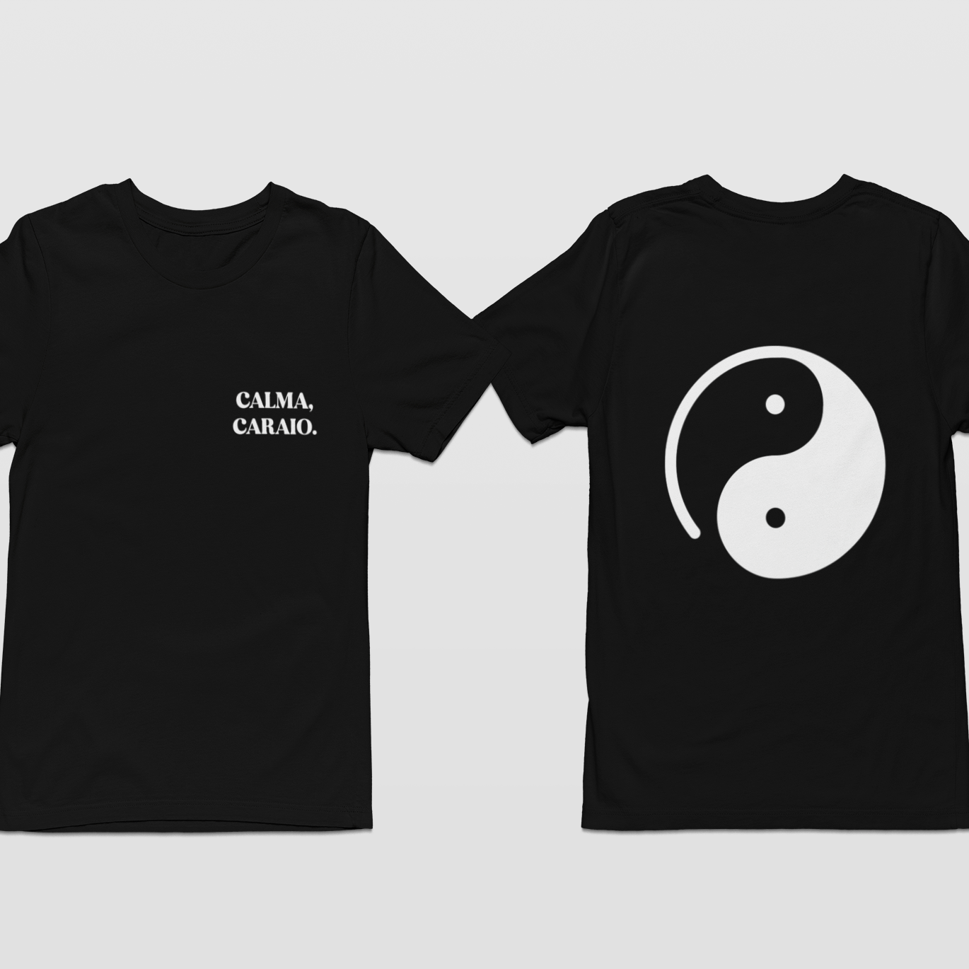 Nome do produto: Oversized - COLORIDO - Calma caraio.