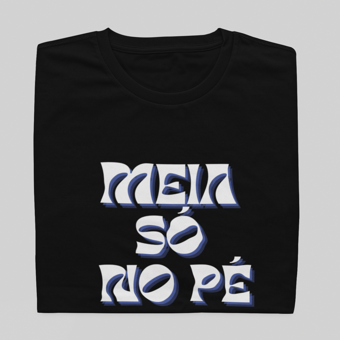 Nome do produto: T- shirt Quality - Meia só no pé - COLORIDO