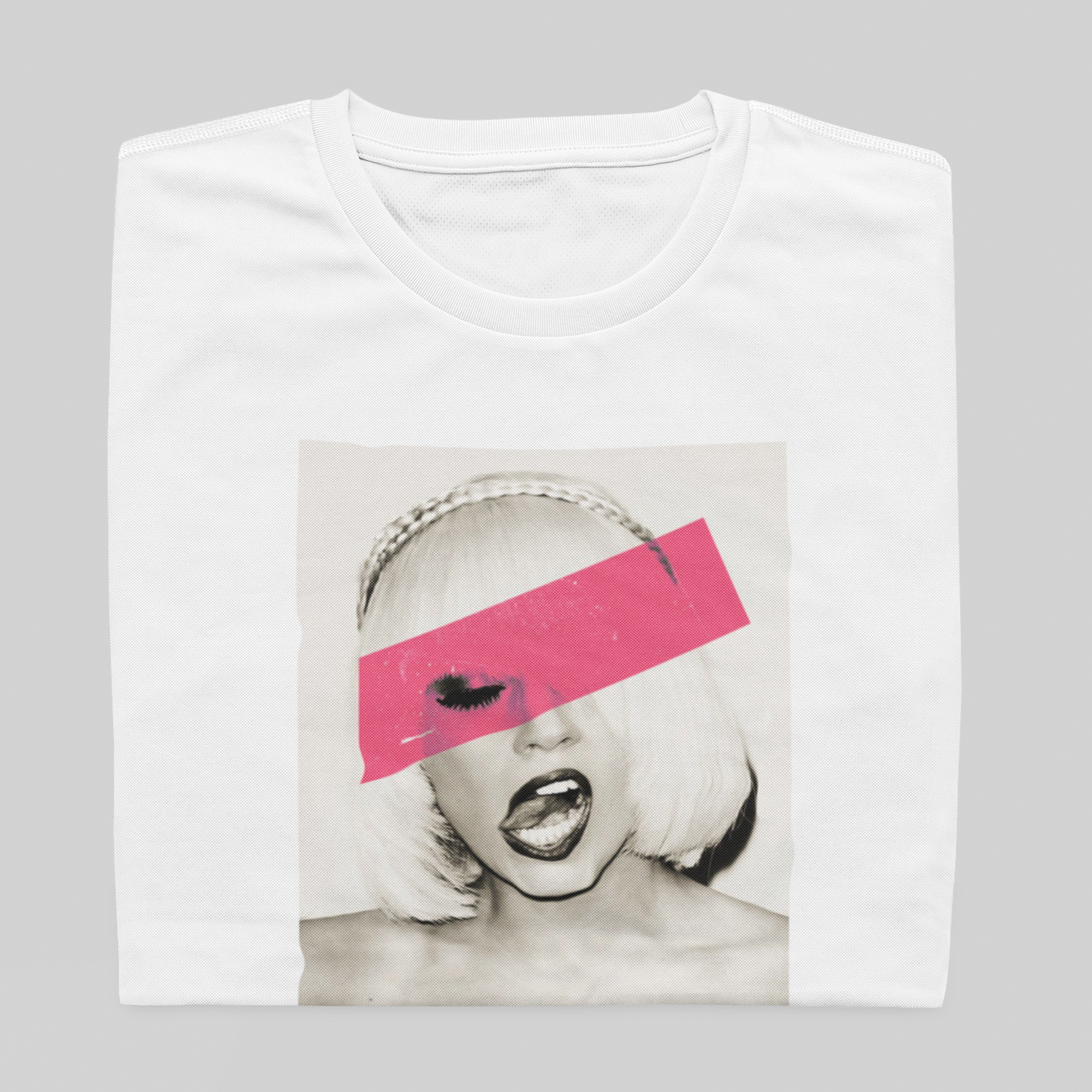 Nome do produto: T- shirt Quality - GAGA - BRANCO