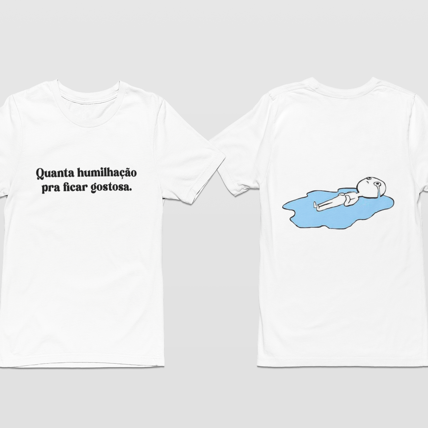 Nome do produto: Oversized - OFF WHITE/BRANCO - Ficar gostosa