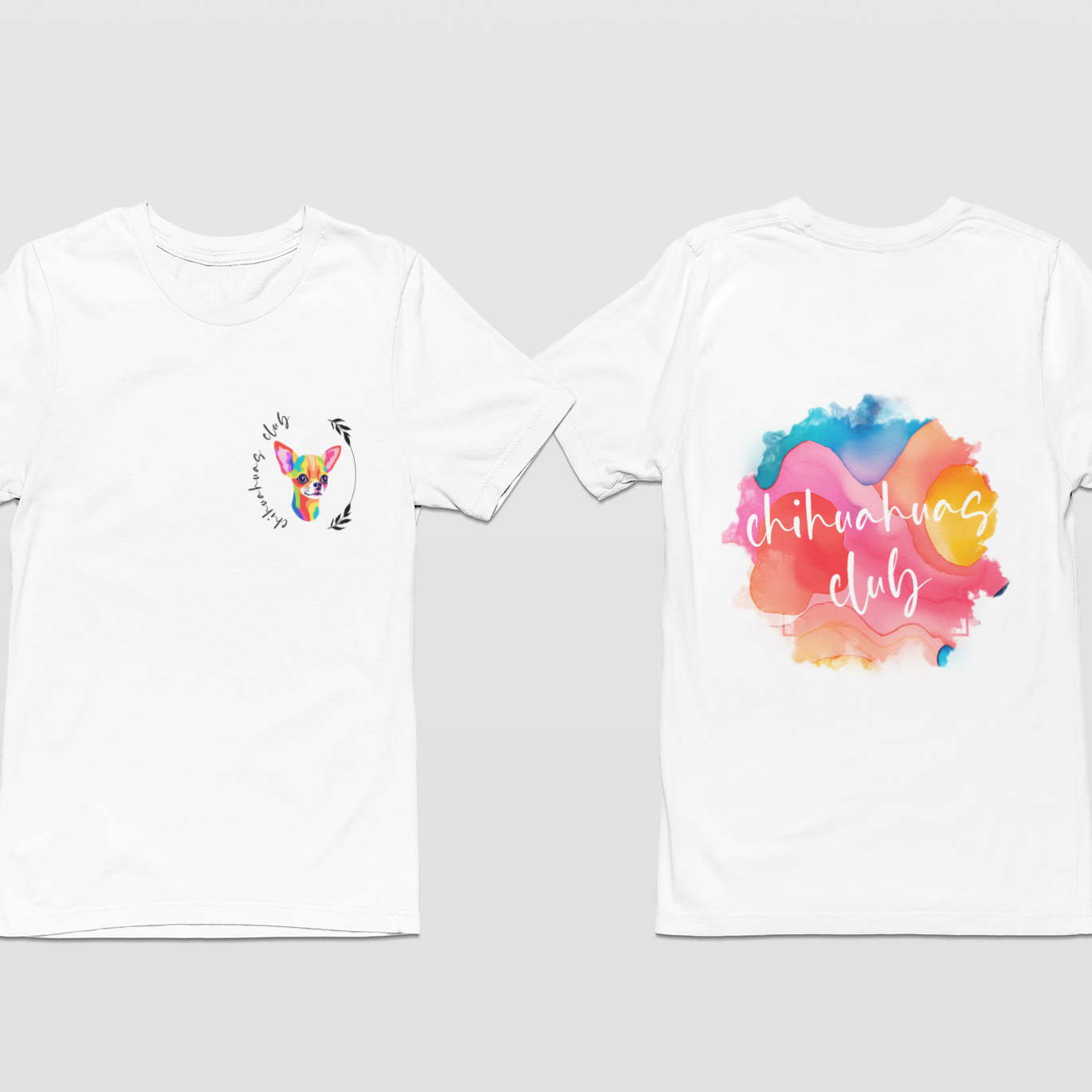 Nome do produto: Oversized - OFF WHITE/BRANCO - Chihuahua CLUB / PELO CURTO