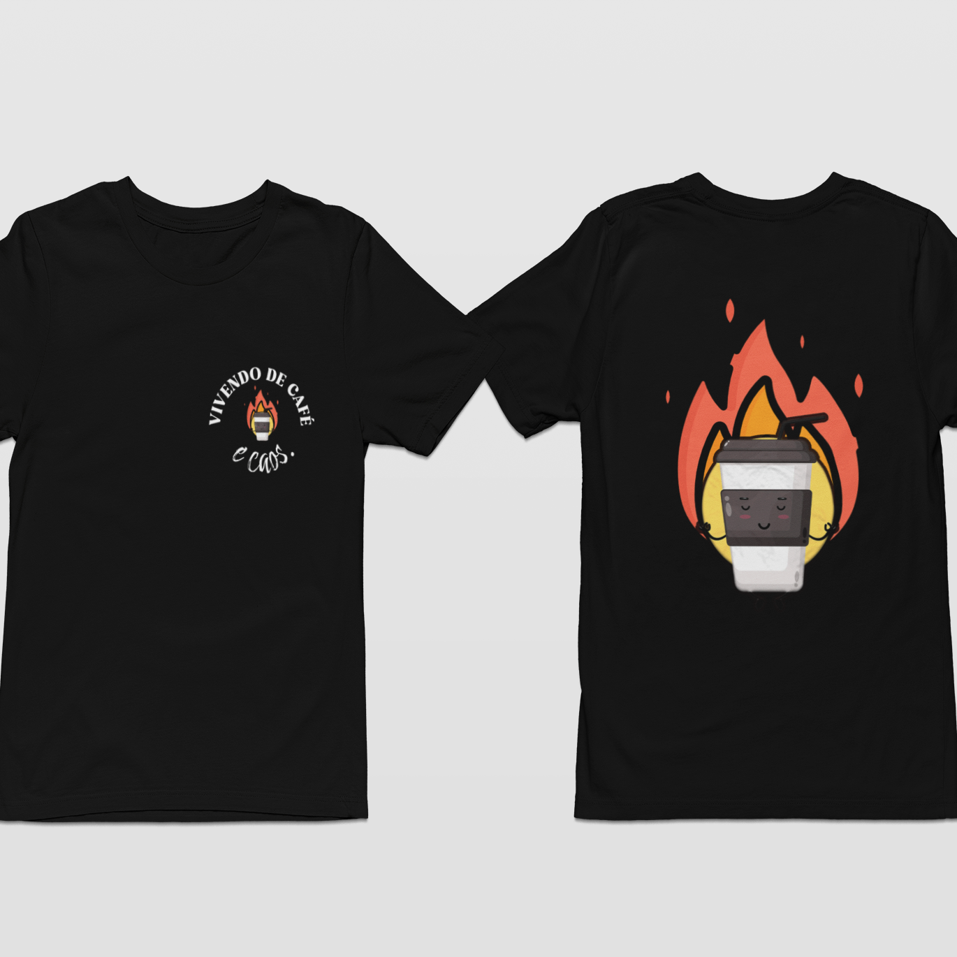 Nome do produto: Oversized - COLORIDO - Café e caos