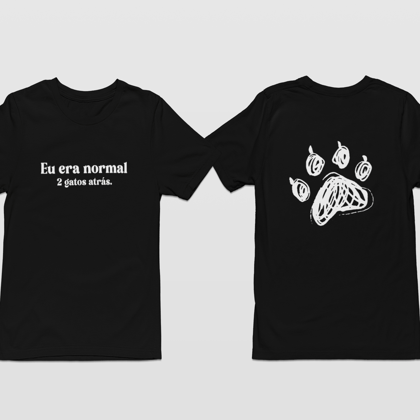 Nome do produto: Oversized - COLORIDO - Normal 2 gatos