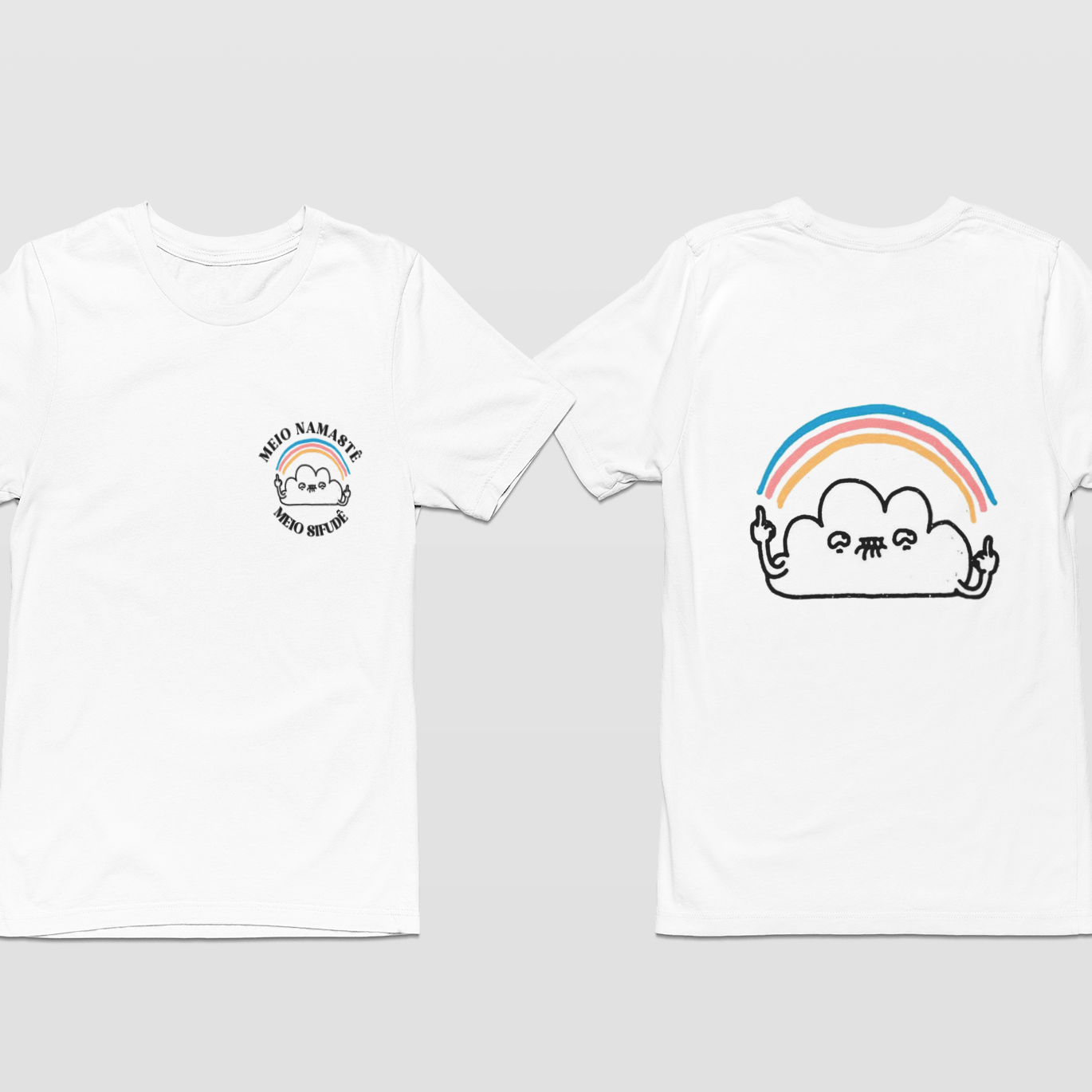 Nome do produto: Oversized - OFF WHITE/BRANCO - Namastê