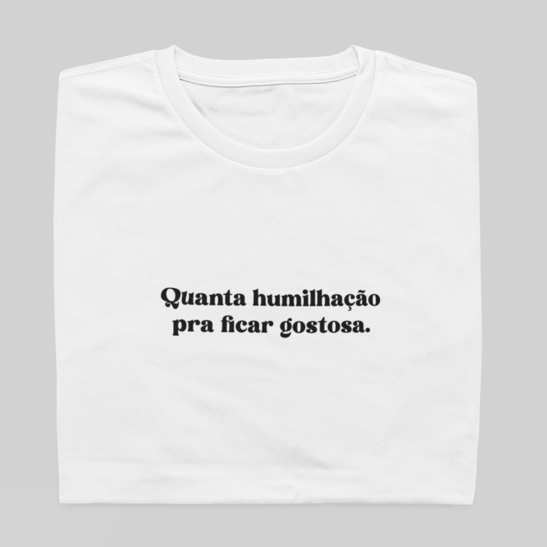 Nome do produto: Babe Long Quality - Humilhação para ficar gostosa - BRANCO