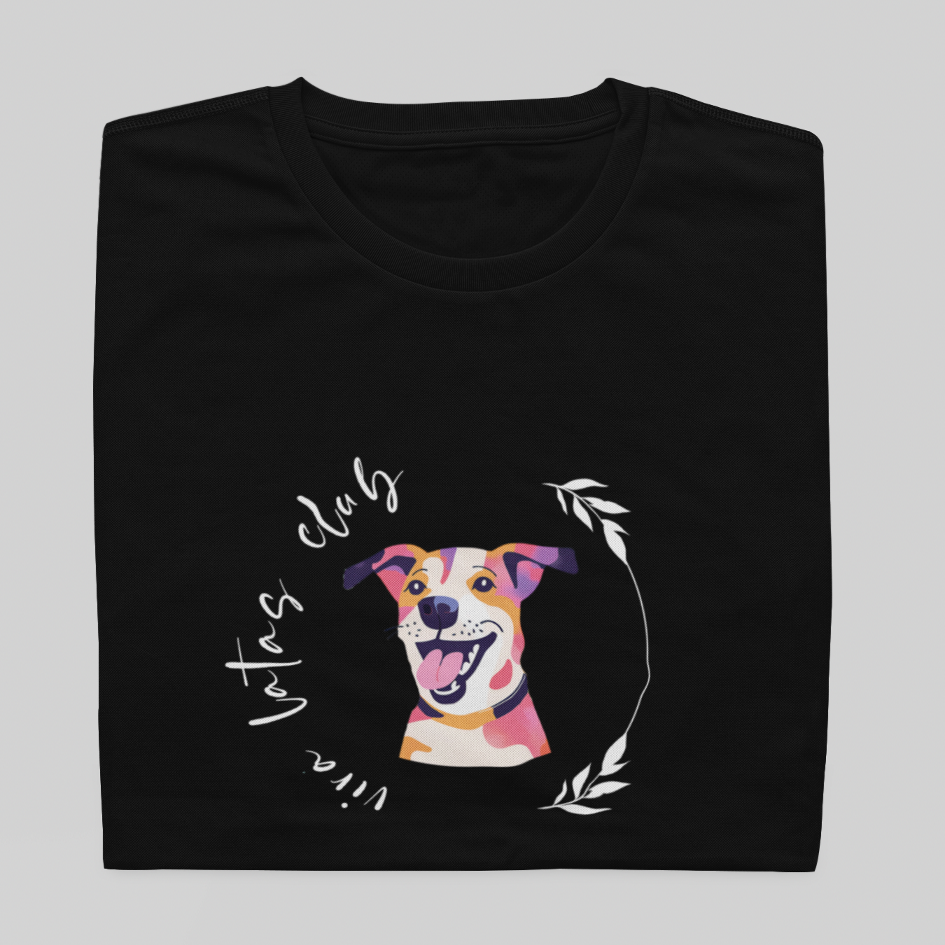 Nome do produto: T- shirt Quality - Vira-Latas CLUB - COLORIDO