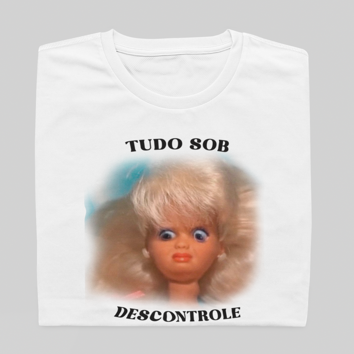 Nome do produto: Babe Long Quality - Tudo sob descontrole - BRANCO