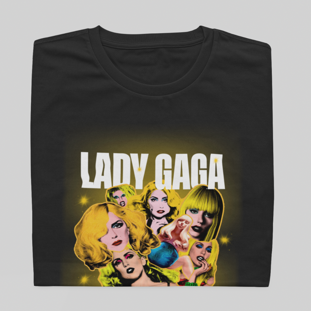 Nome do produto: T- shirt Quality - Gaga in Rio - COLORIDO