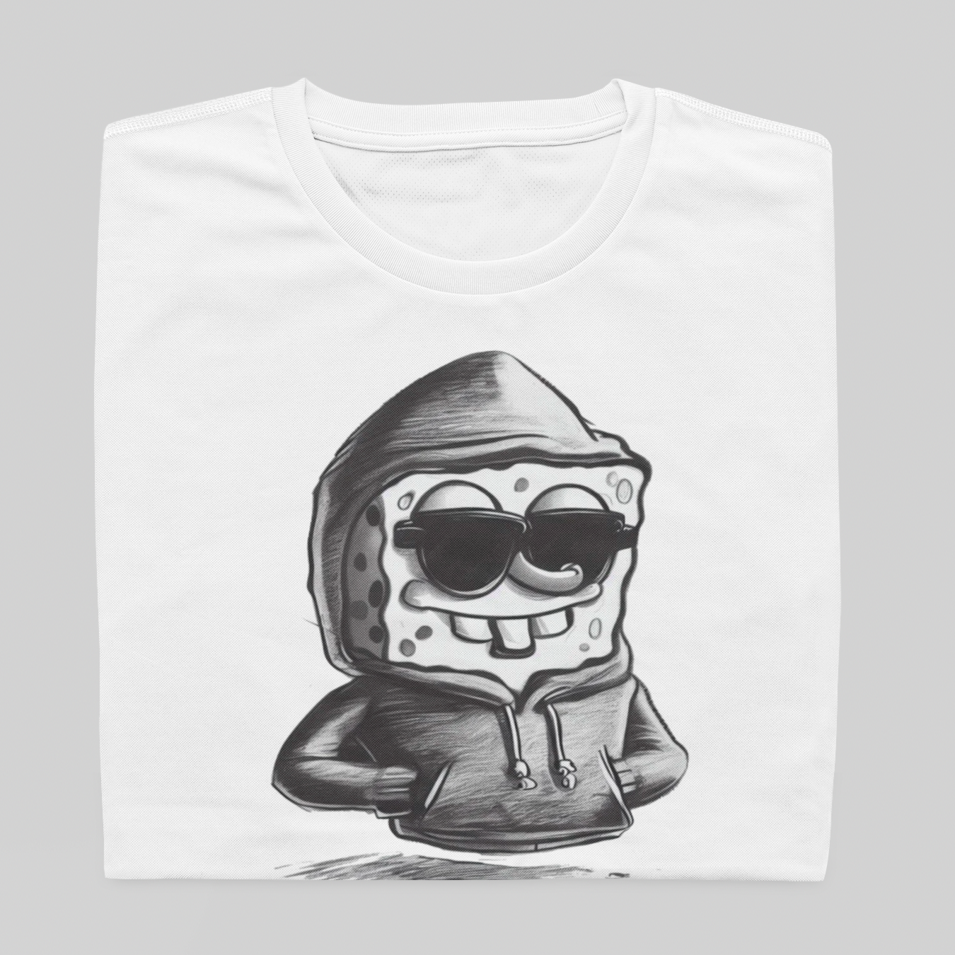 Nome do produto: T- shirt Quality - Crazy Bob - BRANCO