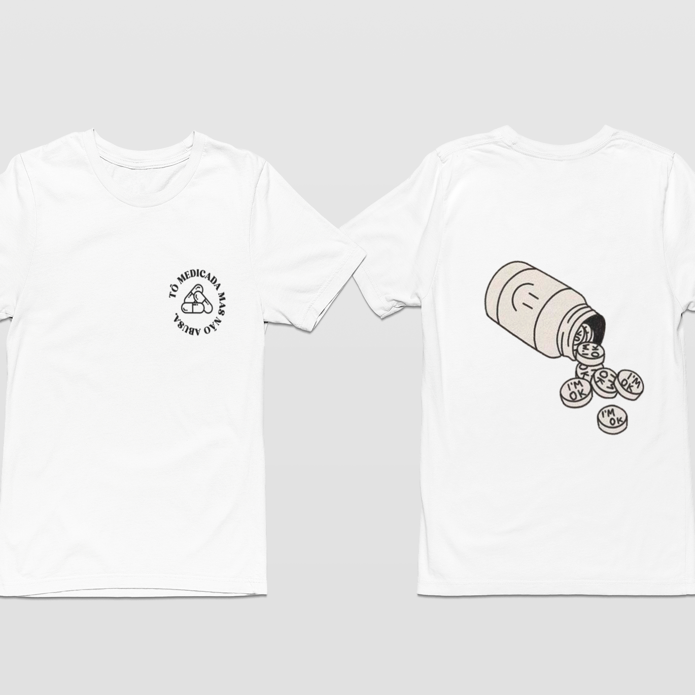 Nome do produto: Oversized - OFF WHITE/BRANCO - Medicada