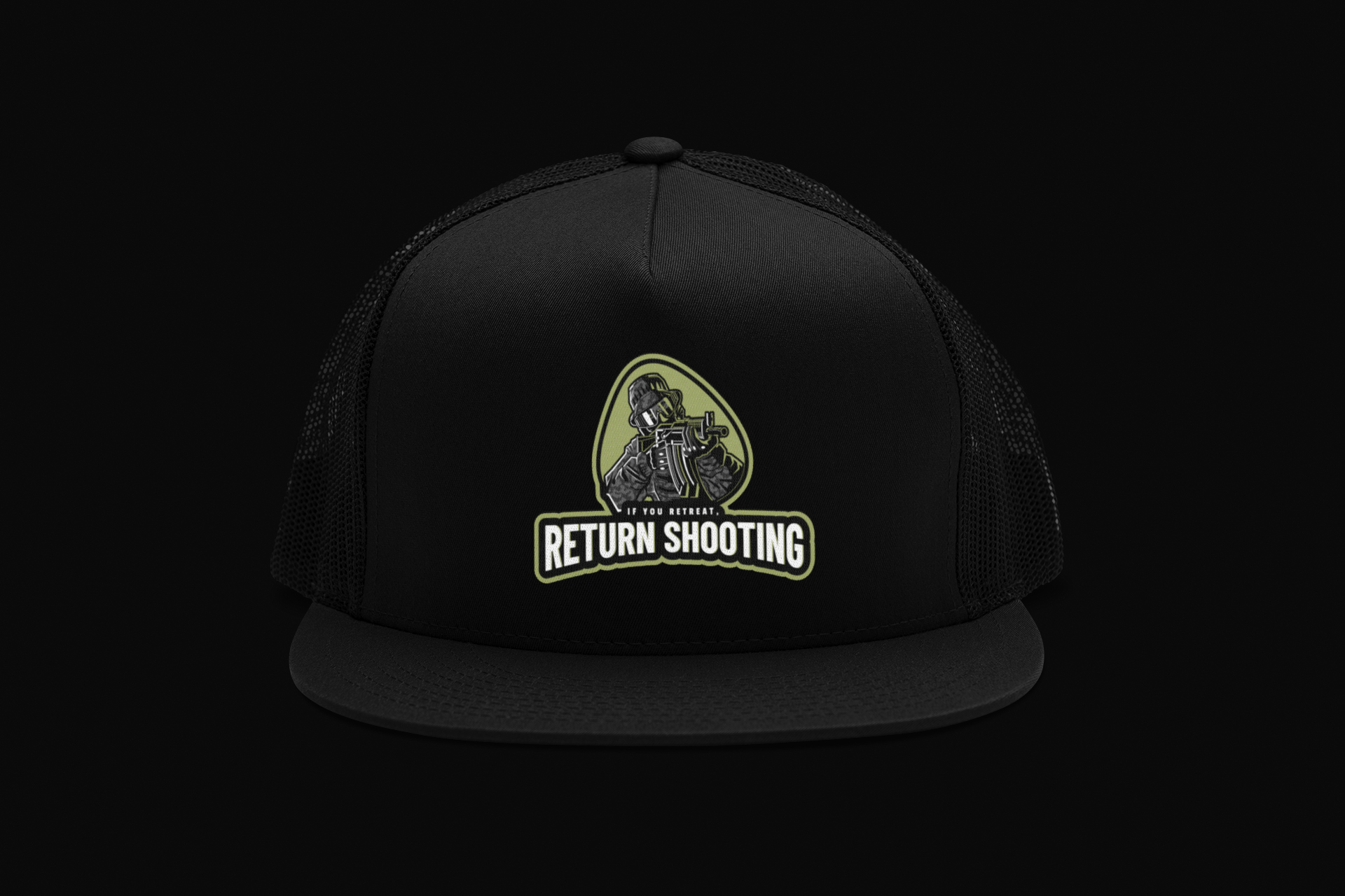 Nome do produto: BONÉ- RECUE ATIRANDO