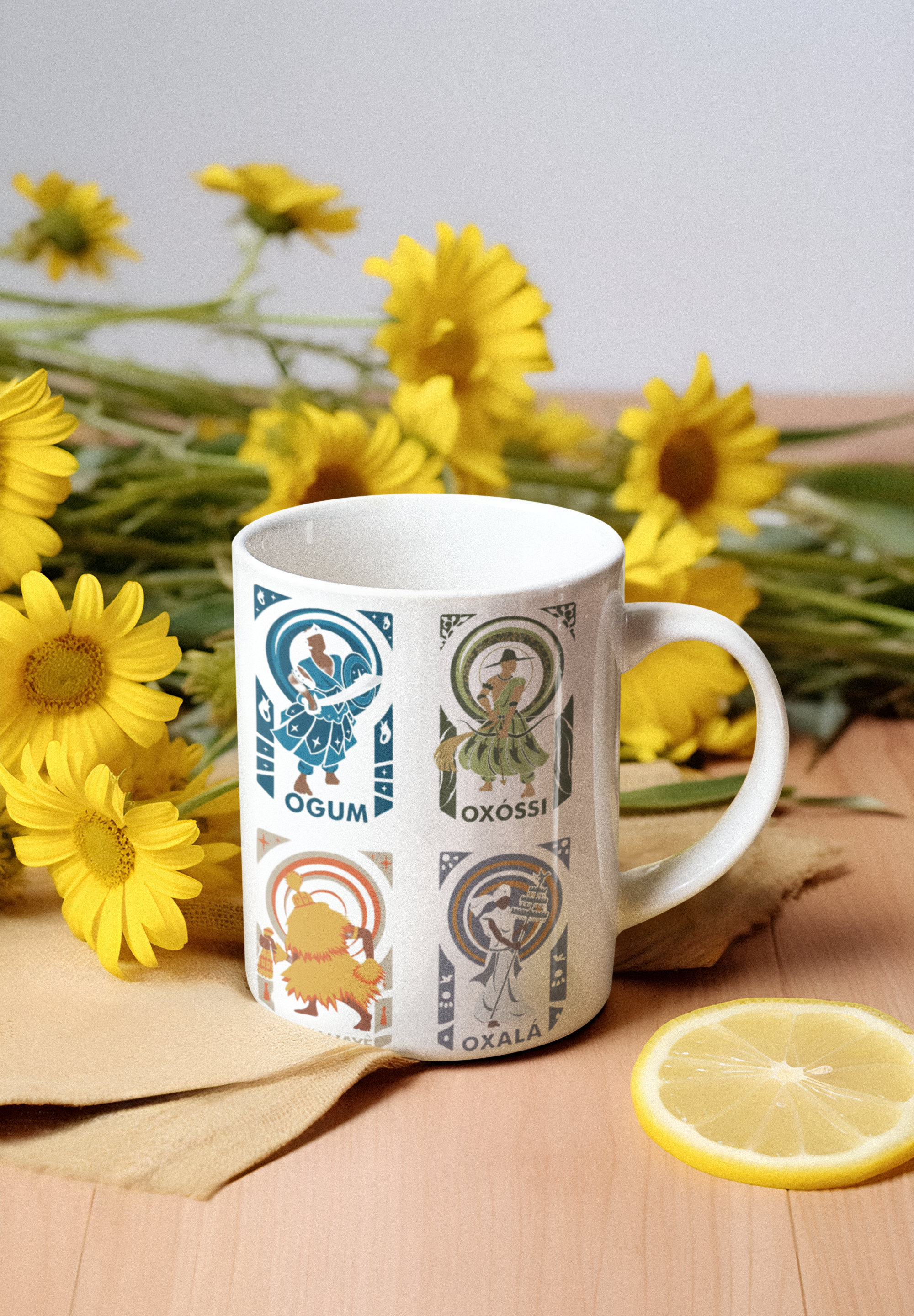 Nome do produto: caneca- orixás